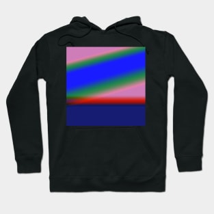 red blue green texture art Hoodie